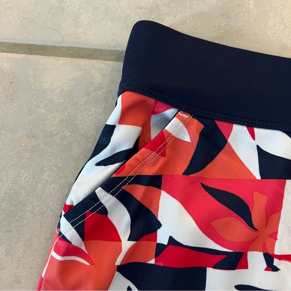 Callaway Women's Opti-Dri Tropical Print Pull On Golf Skort - Picture 5 of 8